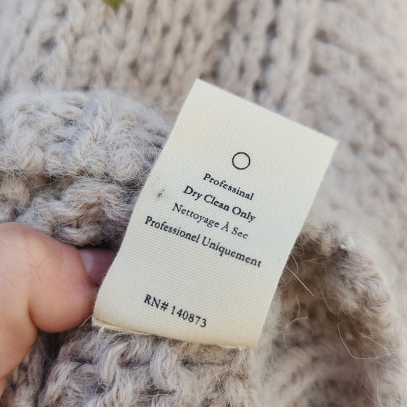 LOVESHACKFANCY Emilie Cardigan in Oat - Picture 10 of 10